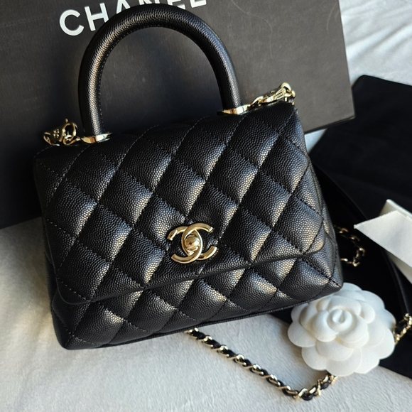 Mini bag Coco Handle Chanel - Picture 1 of 7